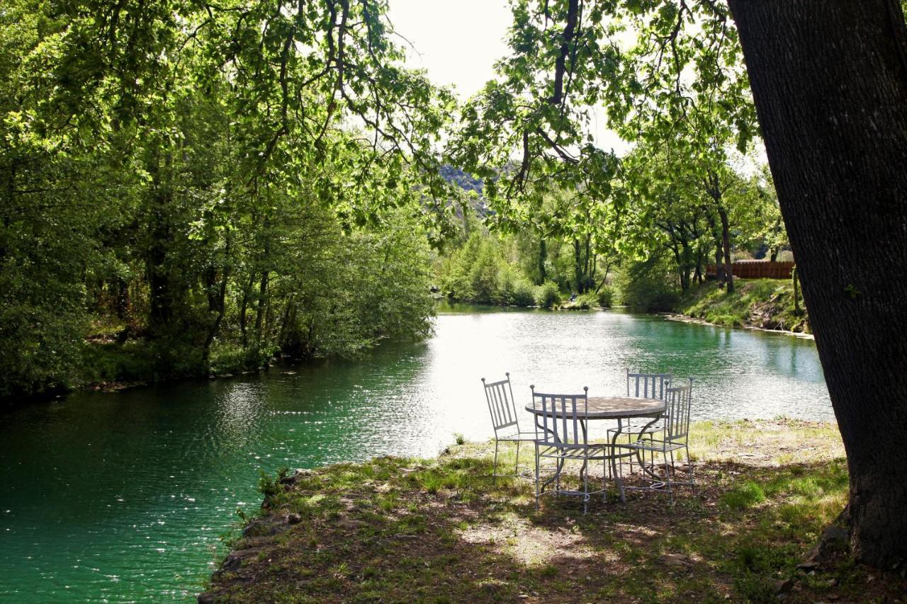 La Magnanerie Dhotes , Les Roulottes Insolites Sauve Exteriér fotografie